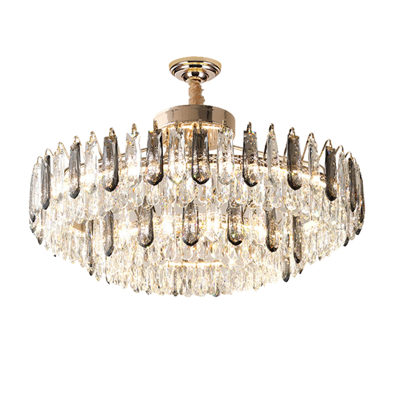 Bedroom Lighting Decor Ideas - Lampadari Moderni in Cristallo a LED,