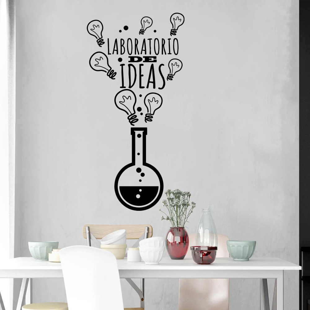 Lighting Decoration Ideas For Home - Laboratorio spagnolo di idee lampadina adesivo