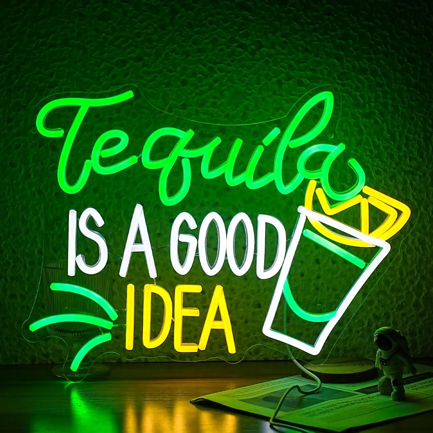 Lighting Decoration Ideas For Home - Insegna al Neon 'Tequila Is A