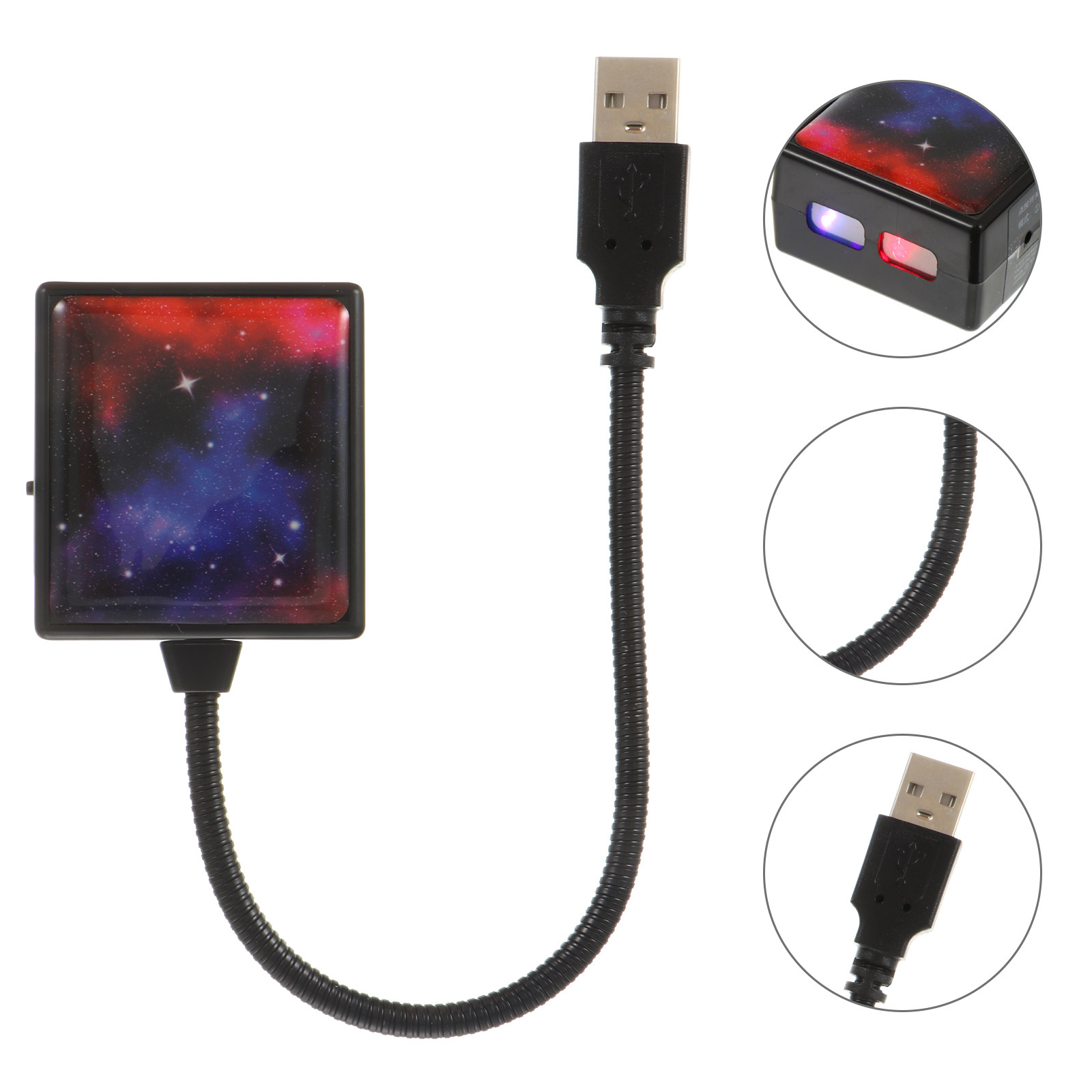 Bedroom Lighting Decor Ideas - Proiettore di stelle USB per auto,