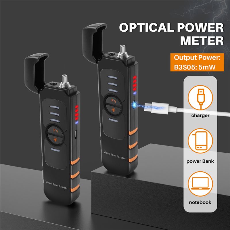 Lighting Visual - [NEWA08R] Tester per Fibra Ottica Tipo
