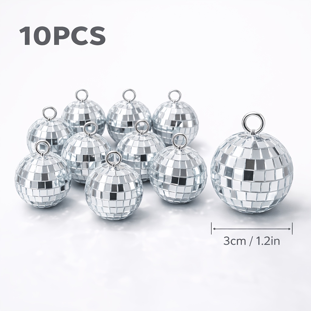 Disco Ball Mirror - Set di 12 Mini Sfere Specchiate