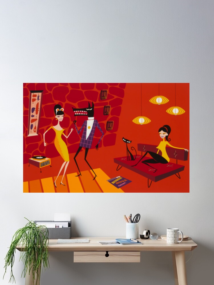 Nova Decor & Lighting Vase - Josh Agle Bossa Nova Now Foto