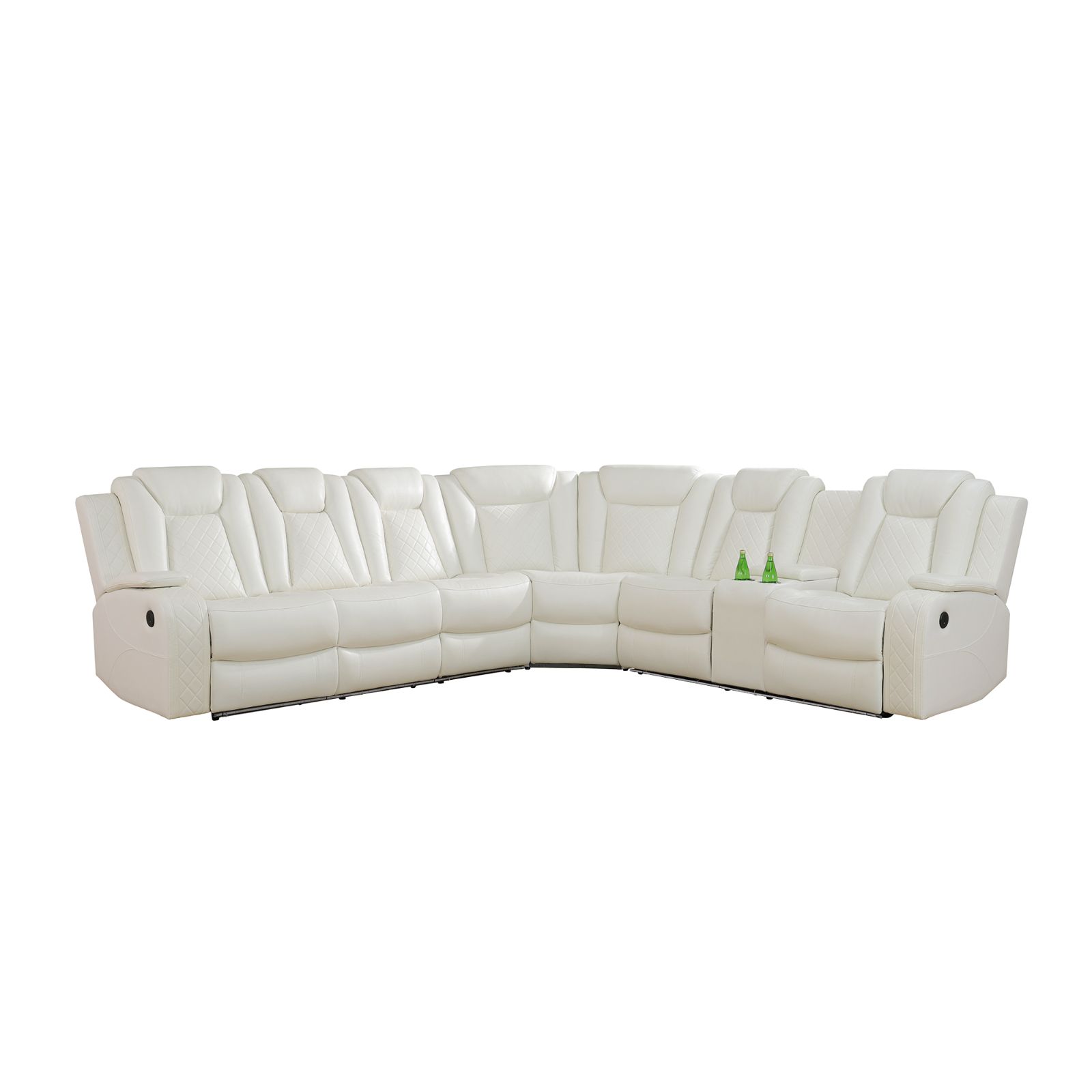 Furniture Lighting & Decor Magazine - Divano Componibile Reclinabile Elettrico in Pelle