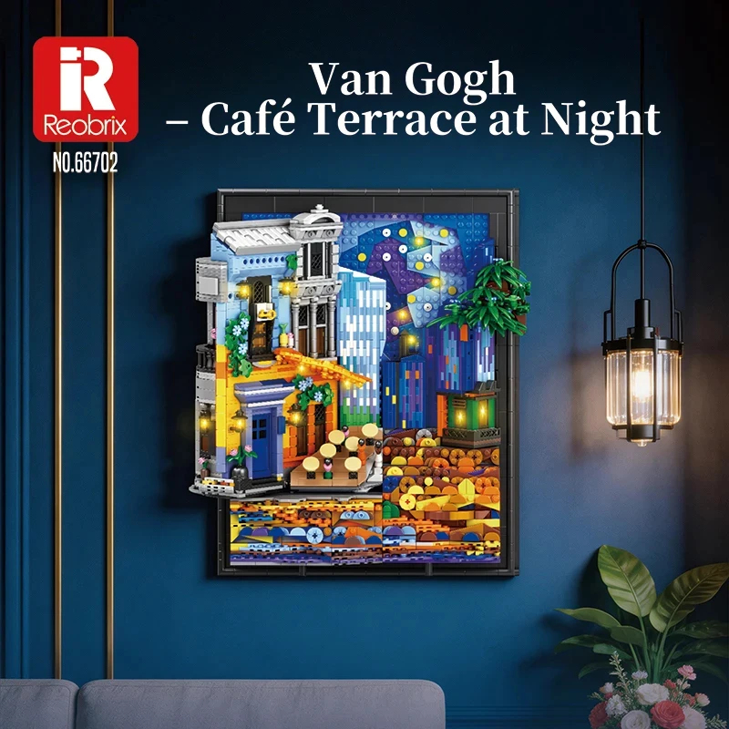 Lighting Decoration Ideas For Home - 2678 Pezzi Set di Costruzioni Caffè