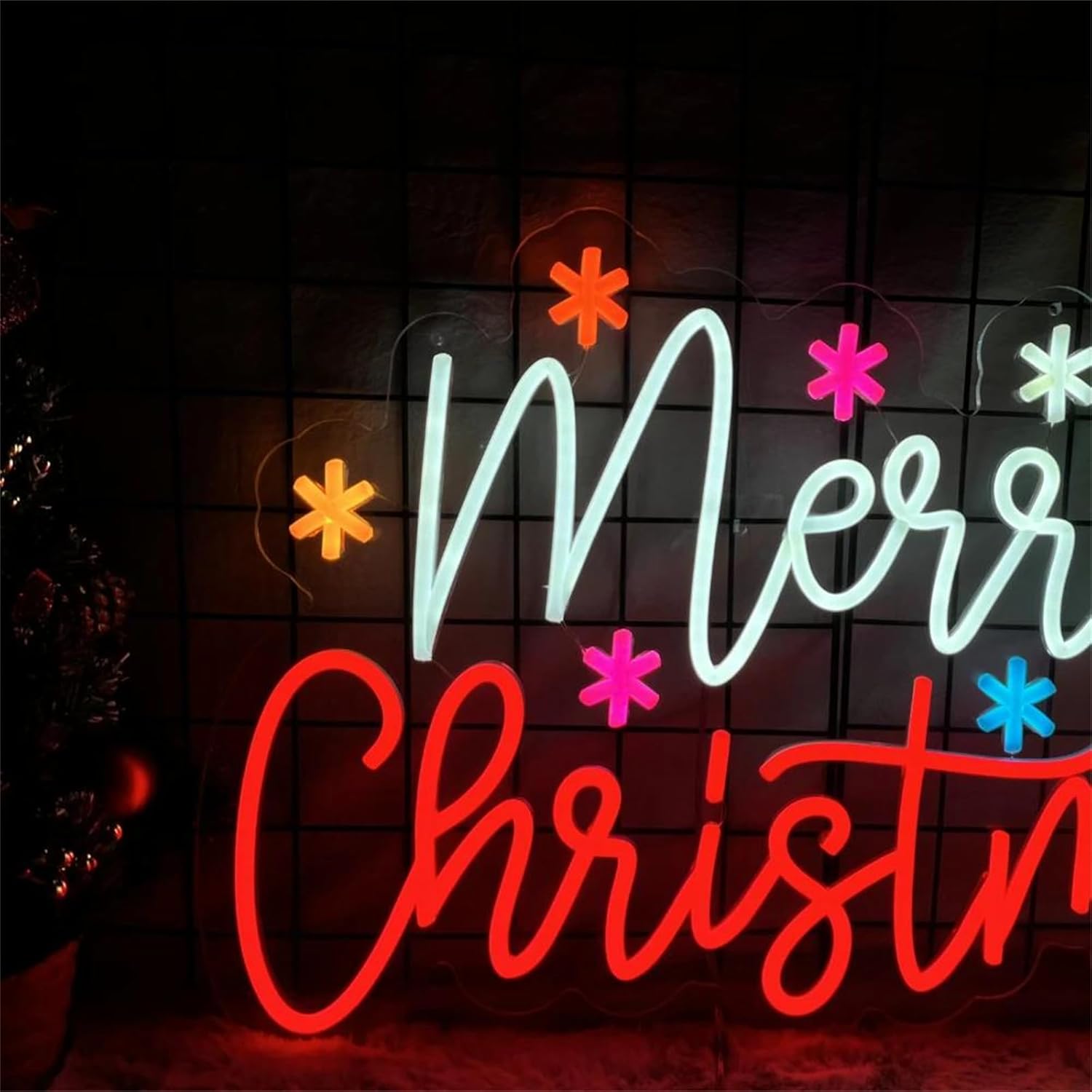 Insegna al neon di buon Natale - Lighting Decoration Ideas For Home recensione e prezzo