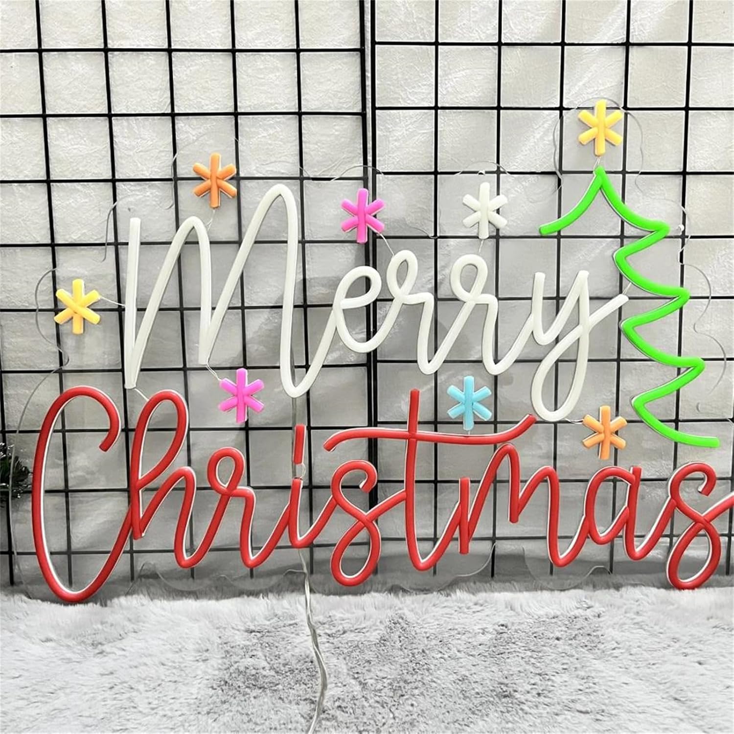 Insegna al neon di buon Natale - Lighting Decoration Ideas For Home recensione e prezzo