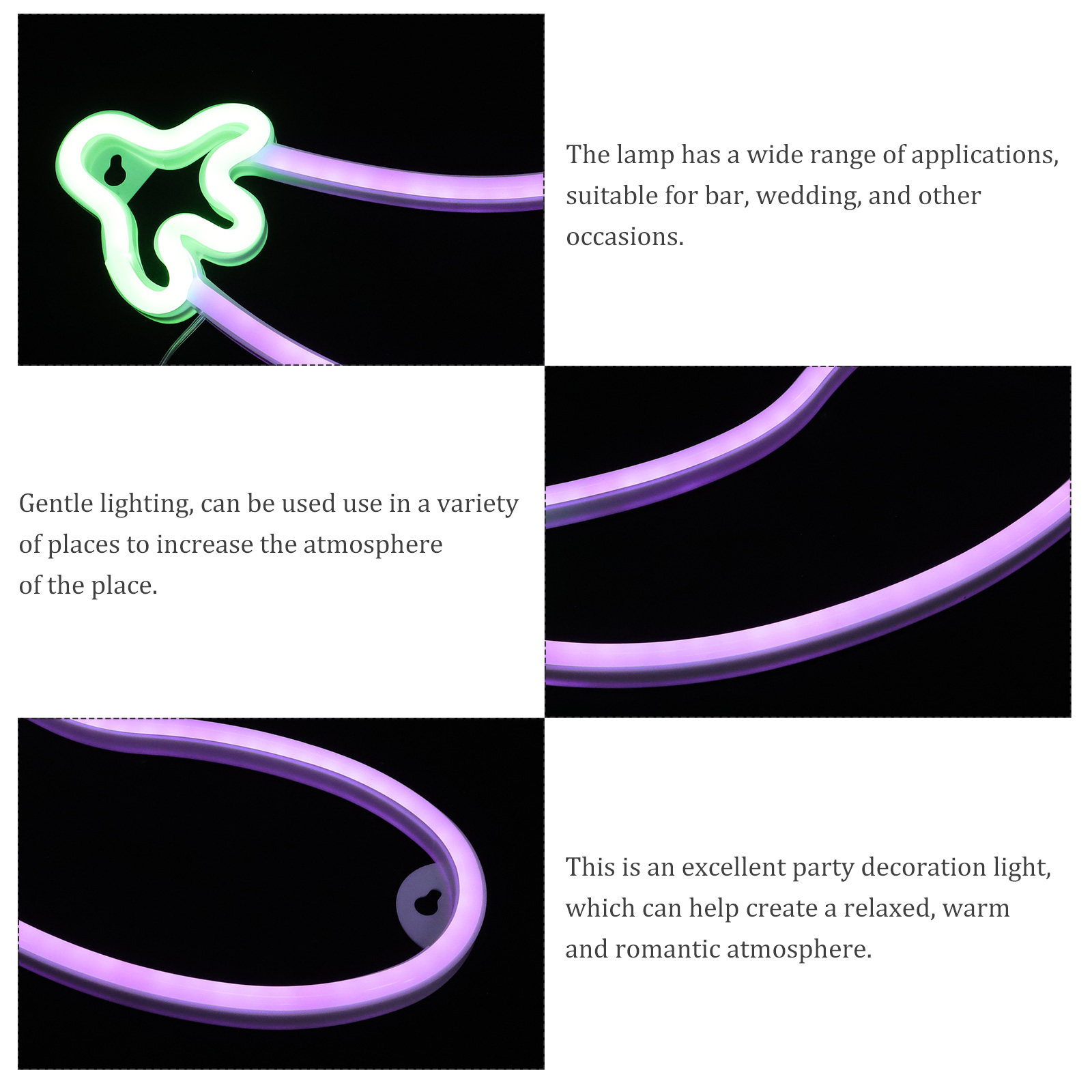 Lampada da notte a LED a forma - Bedroom Lighting Decor Ideas recensione e prezzo