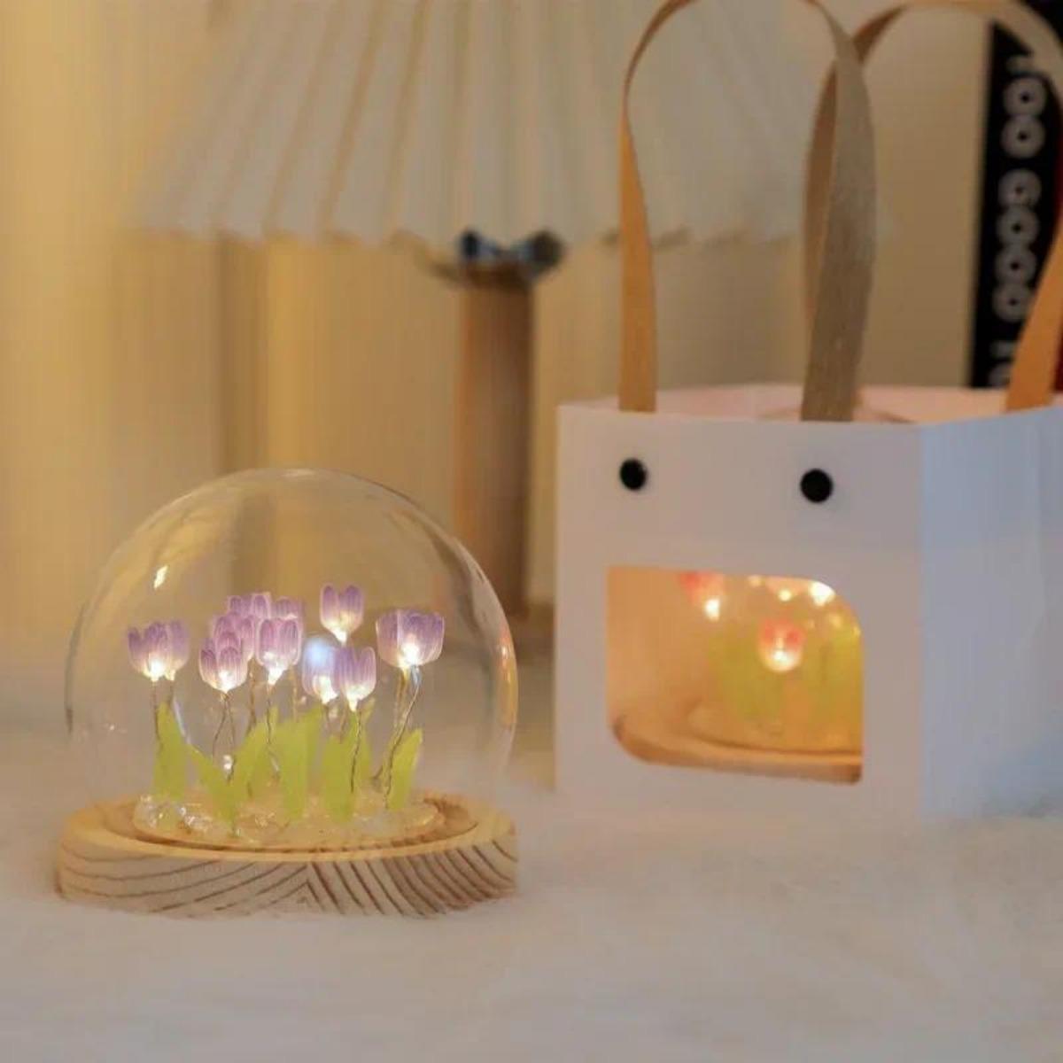 1 luce notturna a tulipano fat - Bedroom Lighting Decor Ideas recensione e prezzo