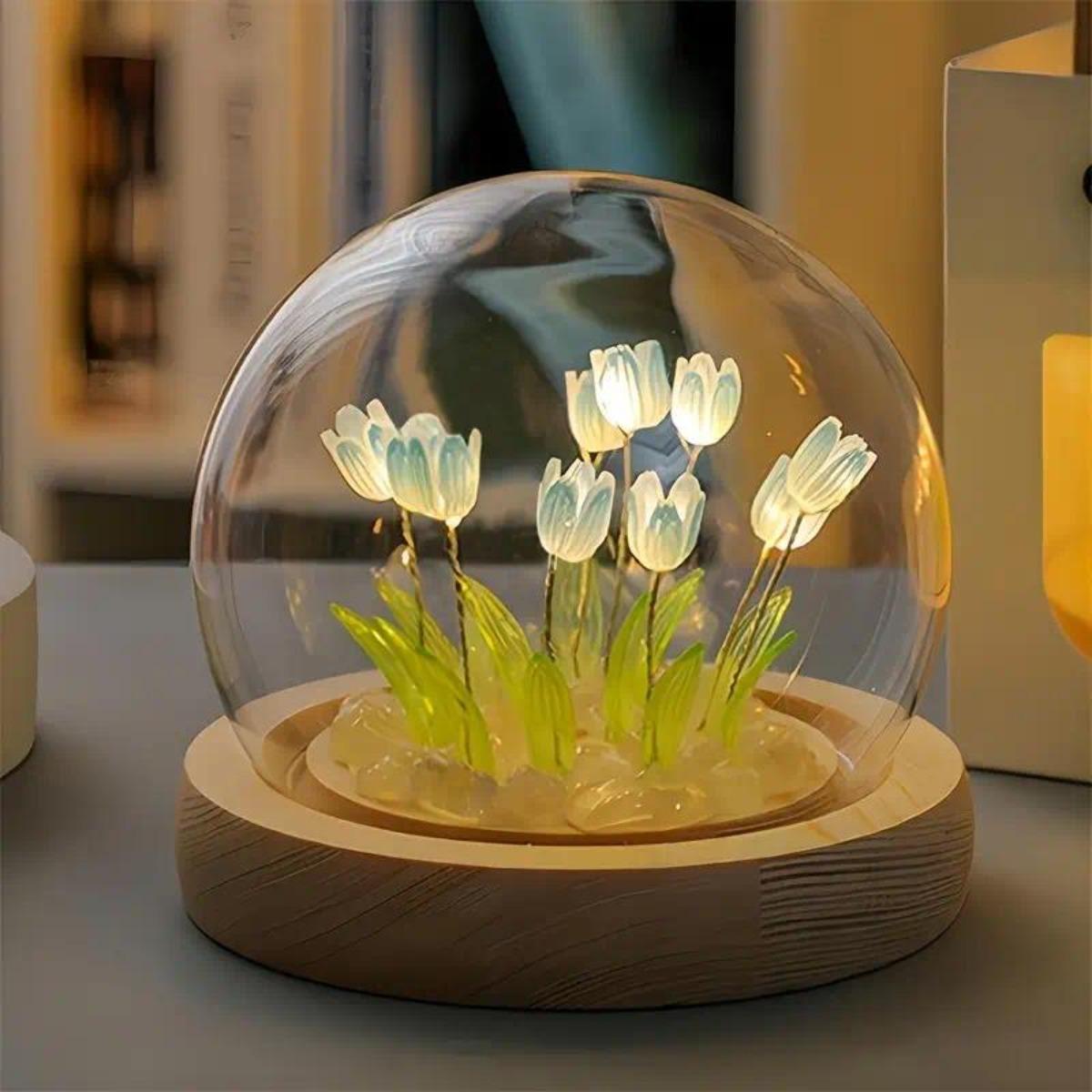 1 luce notturna a tulipano fat - Bedroom Lighting Decor Ideas recensione e prezzo