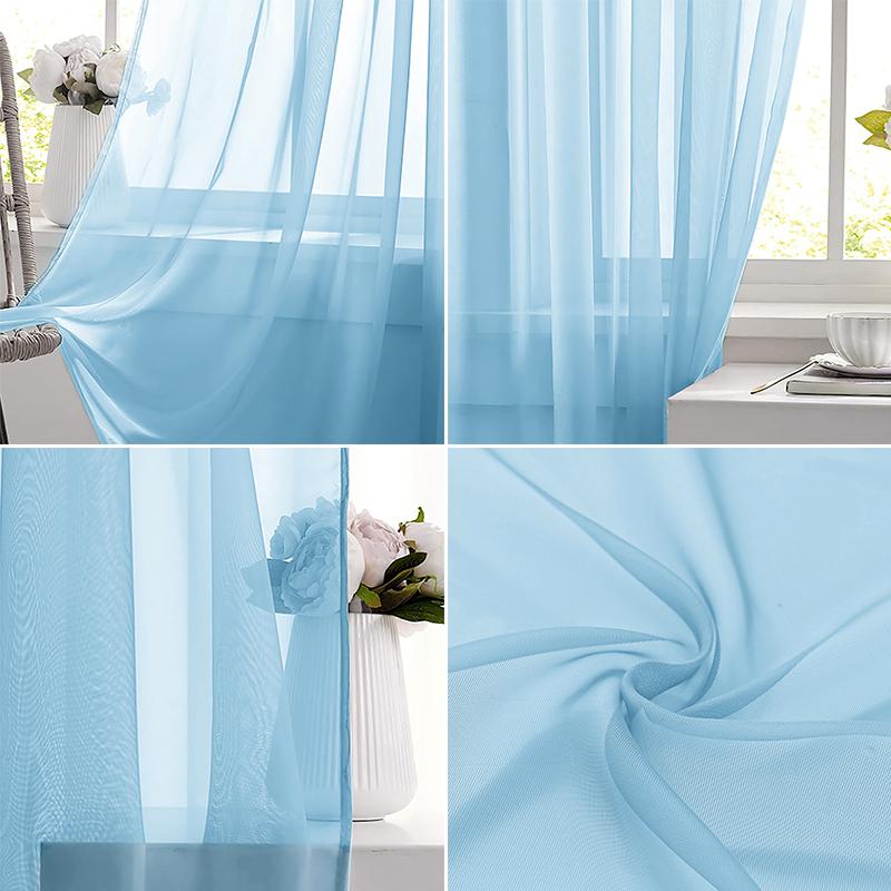 Tenda Trasparente in Voile Azz - Lighting Decor Ideas recensione e prezzo
