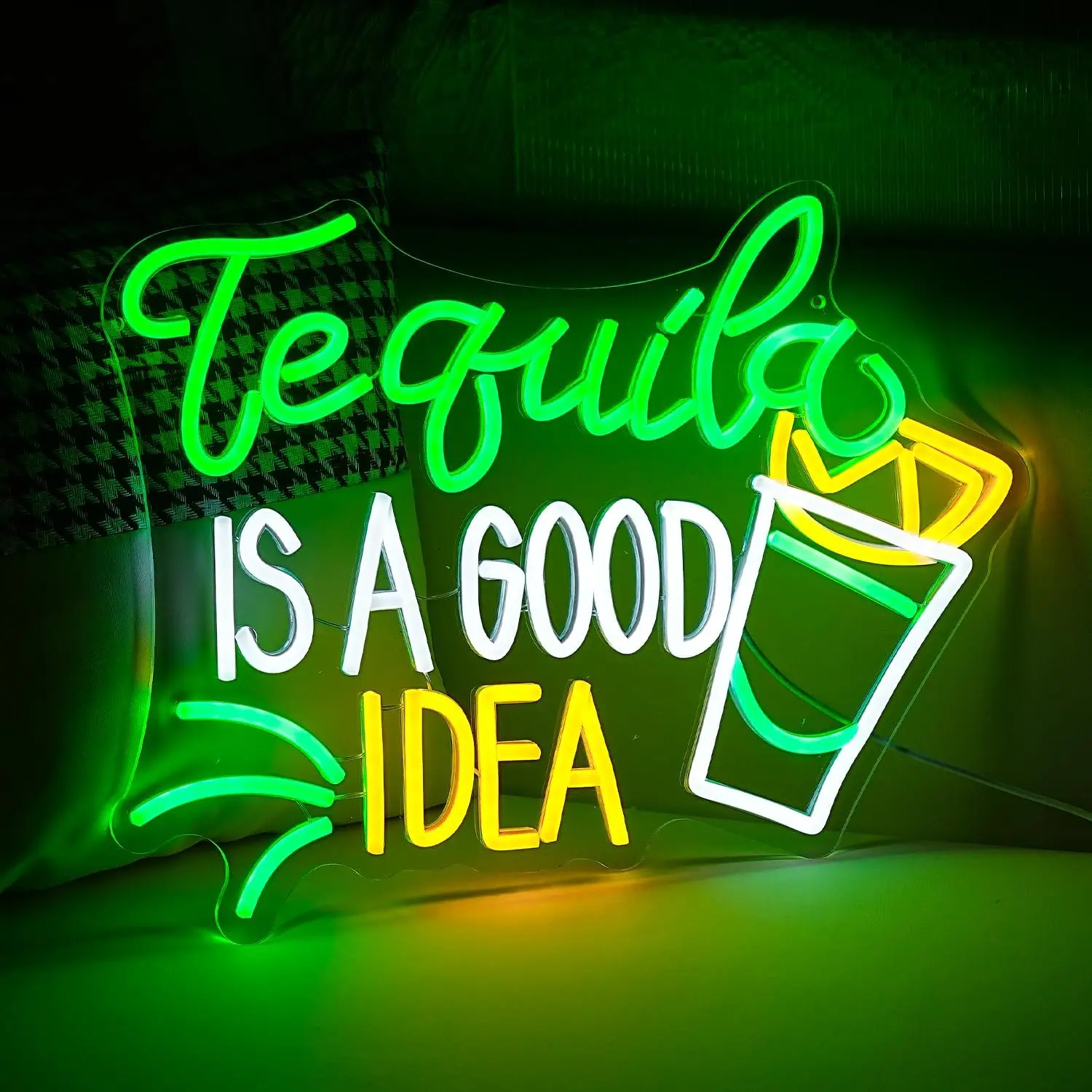 Insegna al Neon 'Tequila Is A  - Lighting Decoration Ideas For Home recensione e prezzo