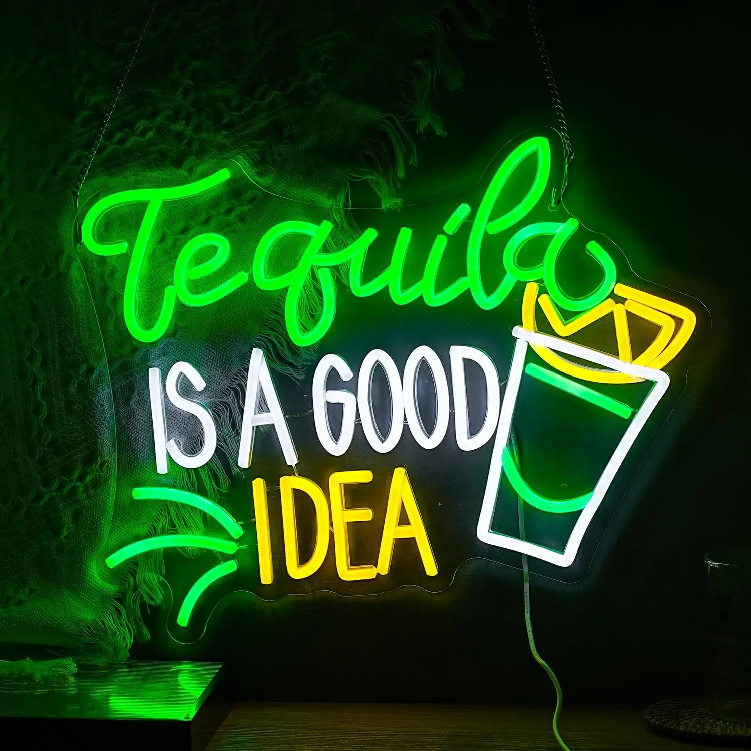 Insegna al Neon 'Tequila Is A  - Lighting Decoration Ideas For Home recensione e prezzo