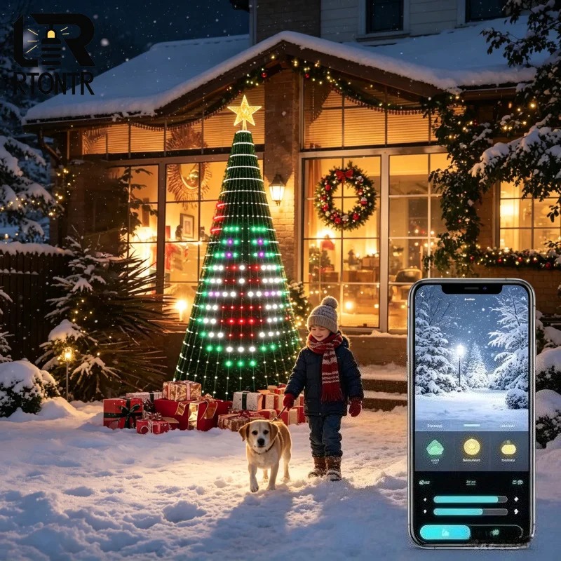 Luci a Stella di Natale RGB LE - Lighting Tree Decor recensione e prezzo