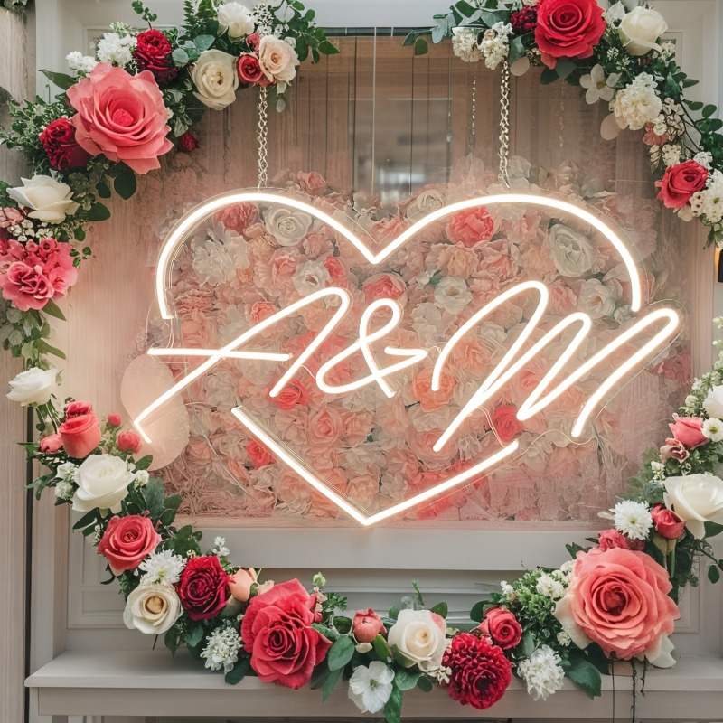 Insegna al neon a LED con iniz - Lighting Decor Ideas recensione e prezzo