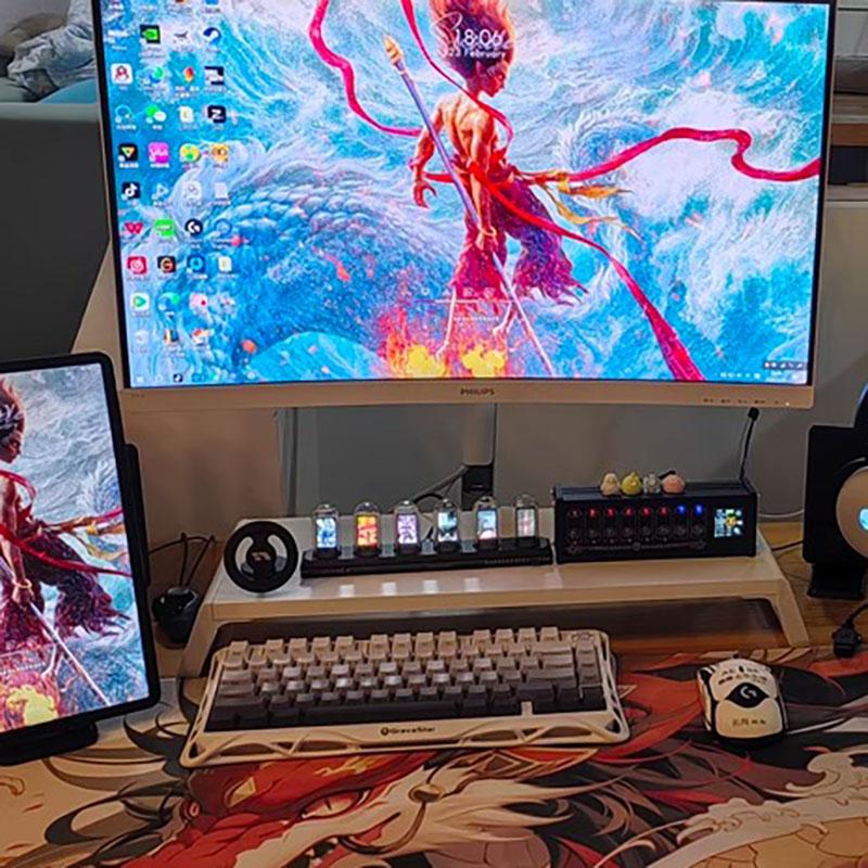 Orologio RGB con Tubi Nixie, L - Lighting Decoration Ideas For Home recensione e prezzo