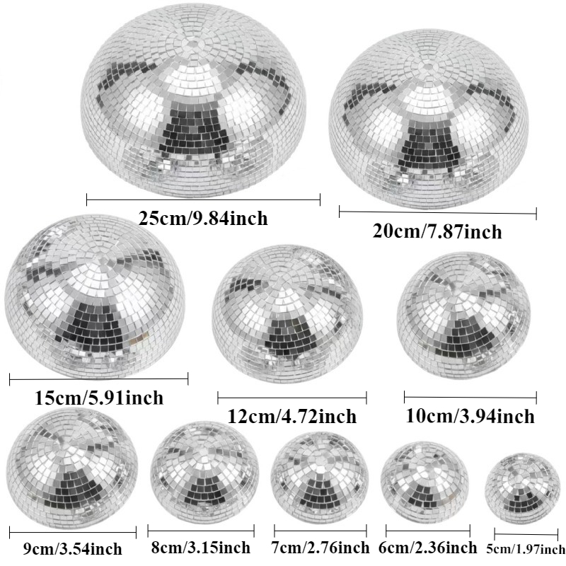Sfera da discoteca a mezza sfe - Disco Ball Mirror recensione e prezzo