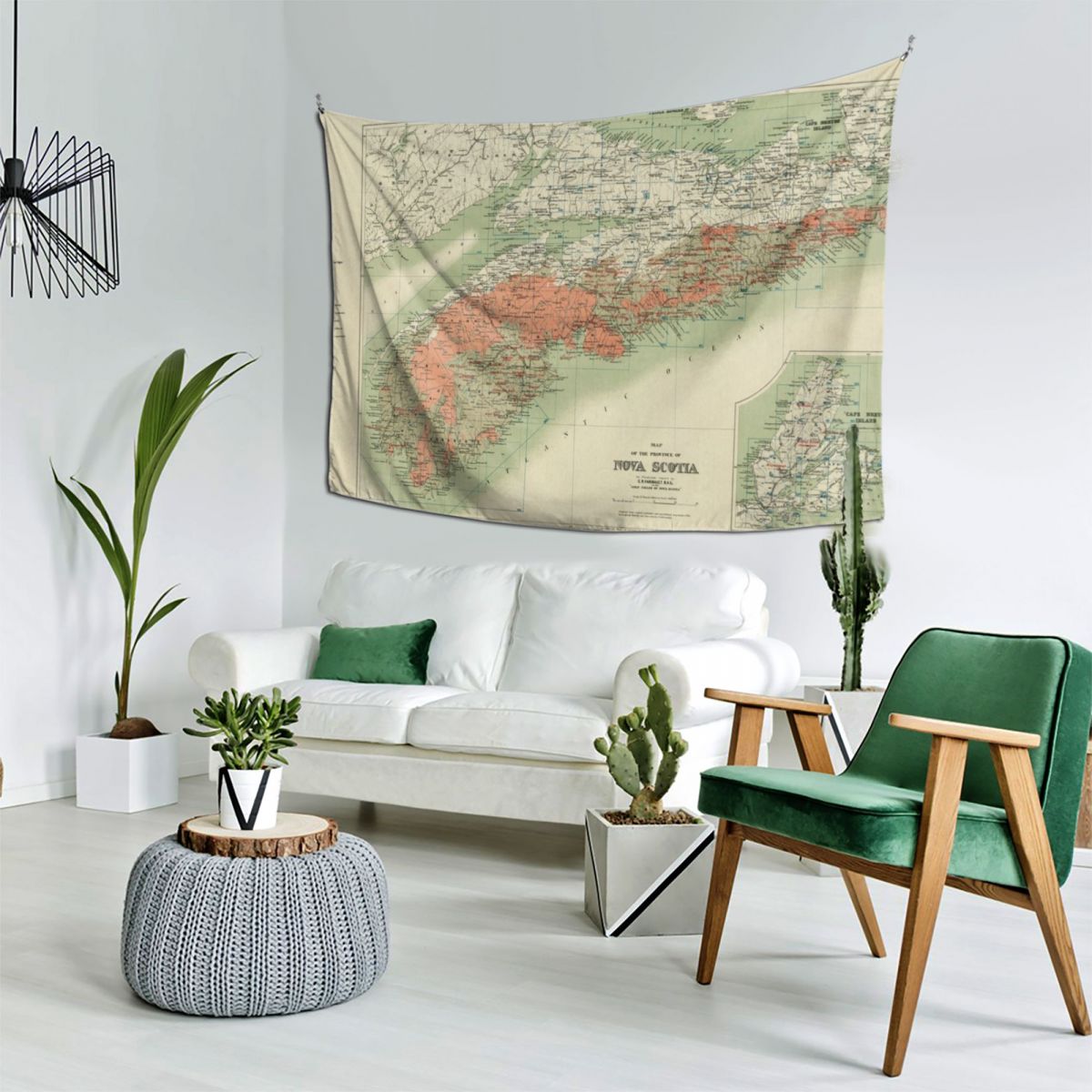 Mappa geologica vintage della  - Nova Decor & Lighting Vase recensione e prezzo