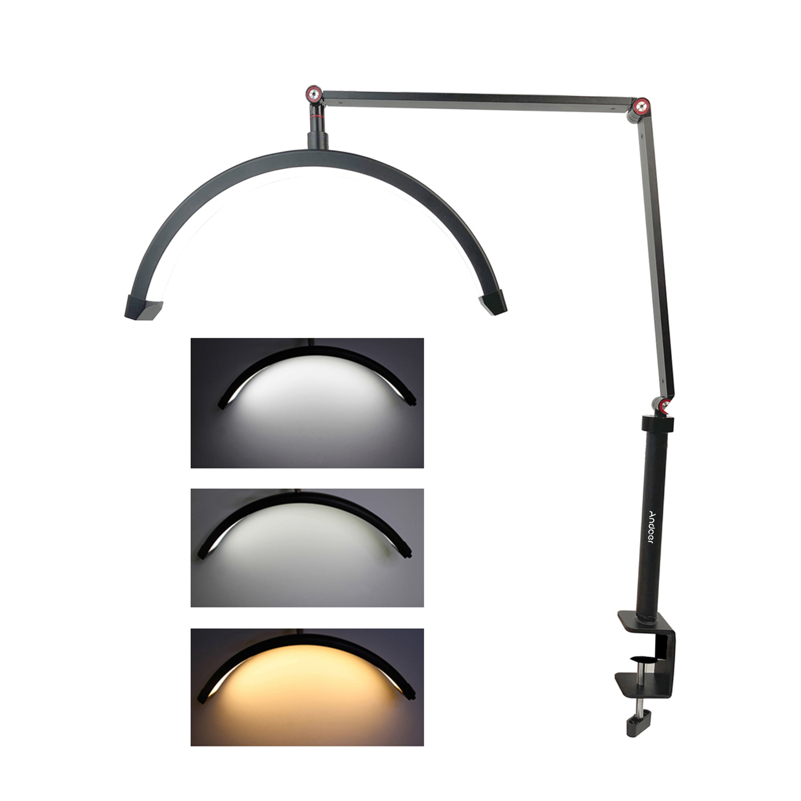 Andoer HD-M3X Luce video a LED - Led Moon Lamp recensione e prezzo