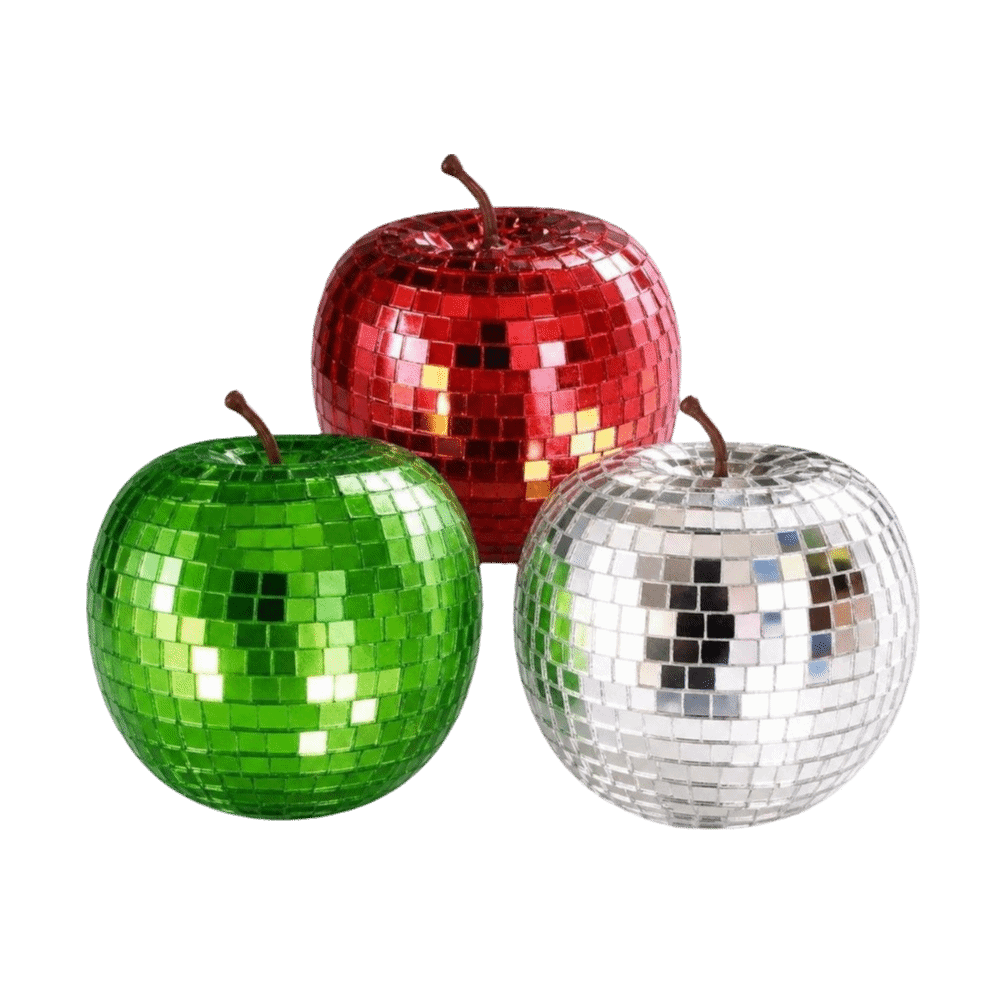Pendente a Forma di Mela con F - Disco Ball Mirror recensione e prezzo