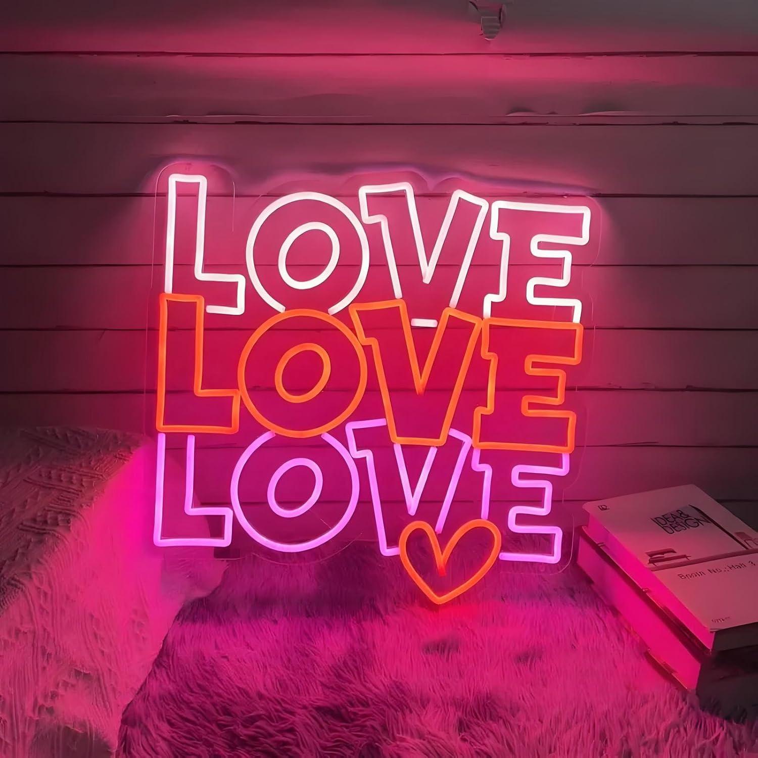Insegna al neon a forma di cuo - Wall Decor Lighting recensione e prezzo