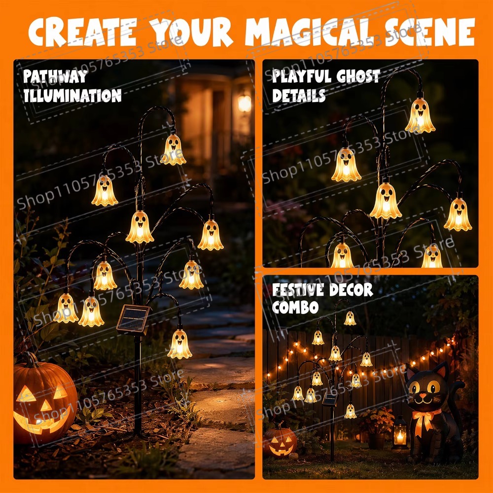 Lanterna Solare di Halloween p - Lighting Tree Decor recensione e prezzo