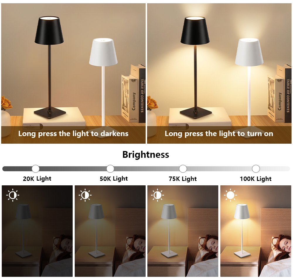 Lampada da Tavolo LED Ricarica - Up Lighting Decor recensione e prezzo